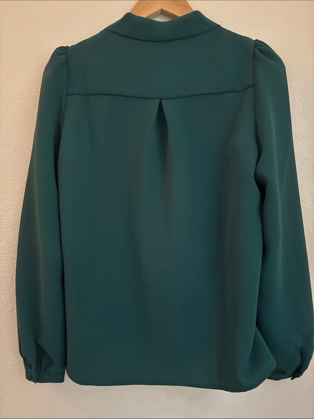 Sézane | Abélia Blouse - Bottle Green - Picture 4 of 5